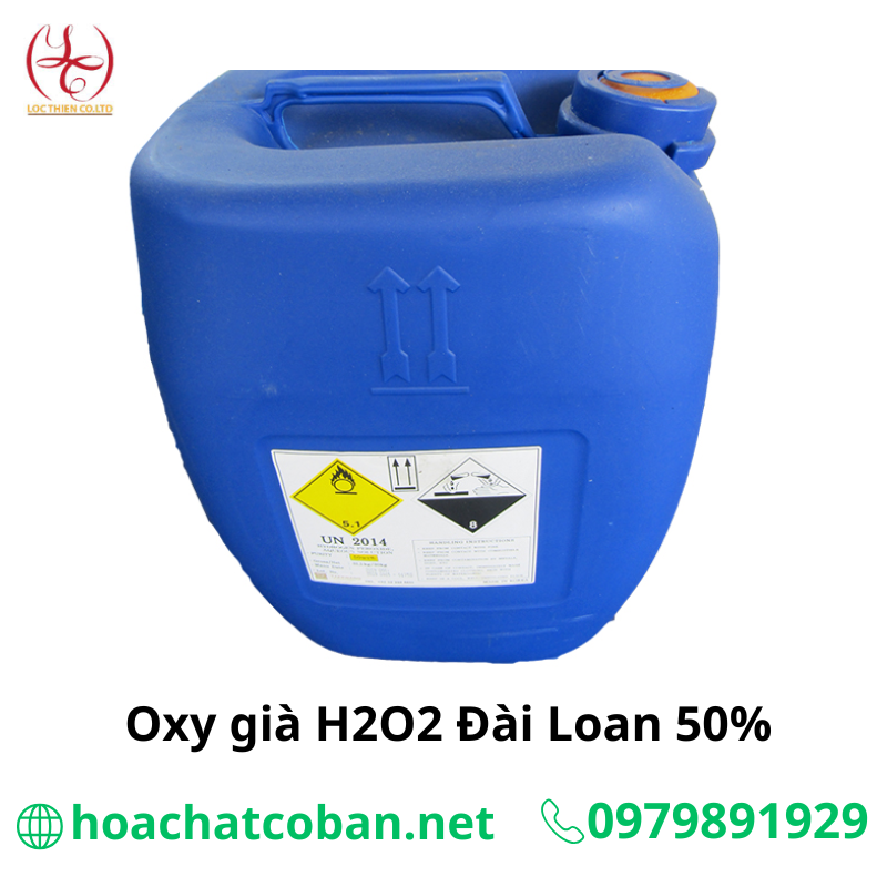 Oxy Già H2O2 Đài Loan 50% 