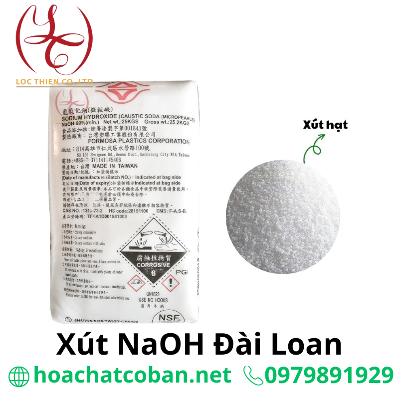 Xút Hạt Đài Loan