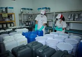 ມາດຕະການຄວາມປອດໄພເມື່ອເຮັດວຽກກັບສານເຄມີ