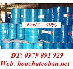 ដំណោះស្រាយ FeCl2 ពណ៌ខៀវខ្ចី