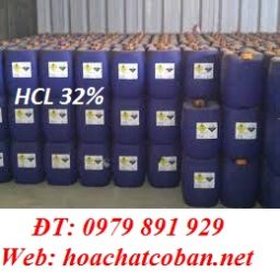 Axit HCL 32% được hóa chất Lộc Thiên cung cấp trong can an toàn