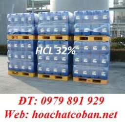 Axit HCL được vận chuyển trong can