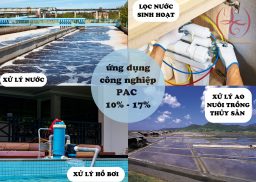Pac lỏng được ứng dụng trong công nghiệp
