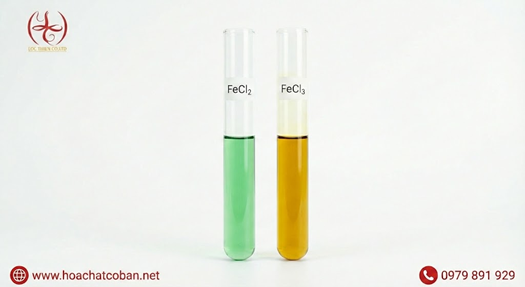So sánh giữa FeCl2 và FeCl3 - hoachatcoban.net
